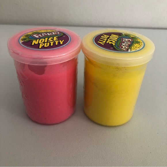COLORFUL FLARP NOISE PUTTY SET of 2 - Picture 2 of 3